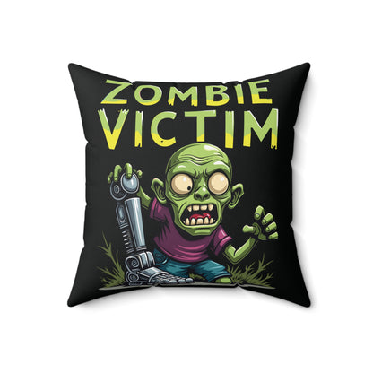 Amputee Gift, Zombie Victim Pillow, Christmas, Limb Loss Awareness, Prosthetic Leg, Prosthetic Arm Decor, Square Pillow