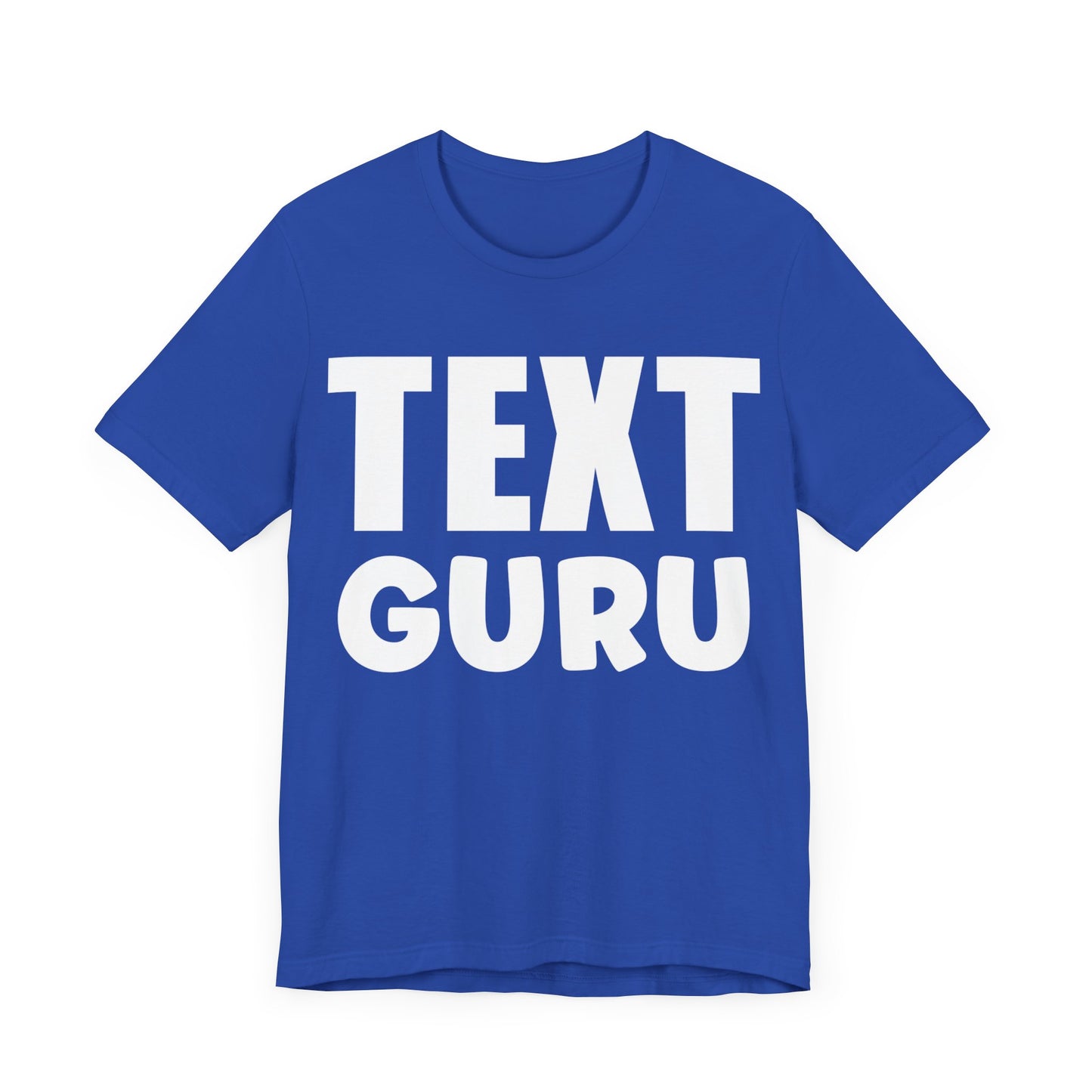 Texting T-Shirt, Text Guru V2, Humor Crew Neck text shirt special gift